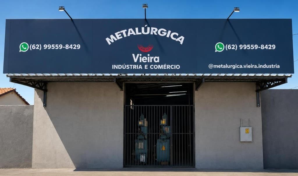 Fachada da Metalúrgica Vieira